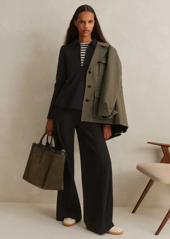 Travel Tailoring Shirt Collar Swing Top