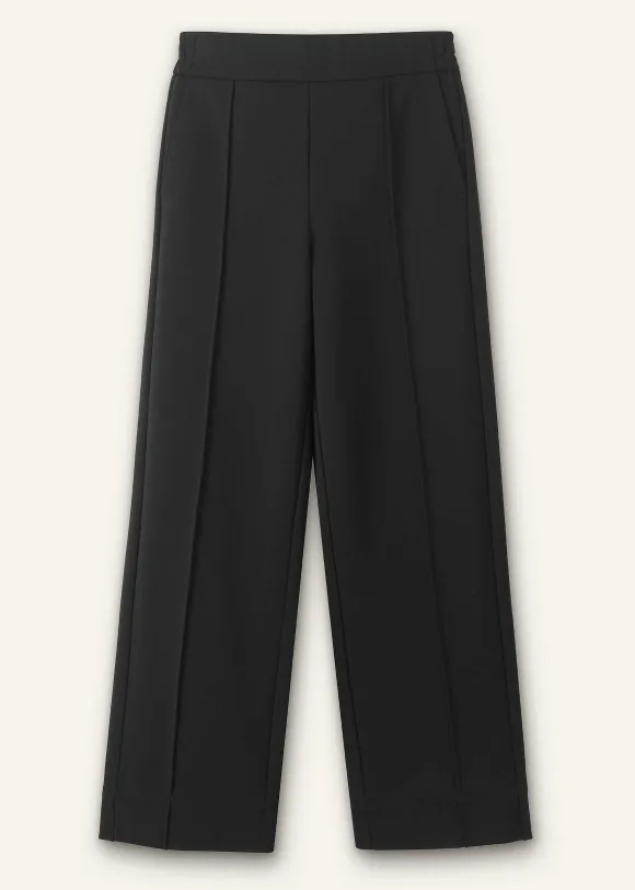 Travel Tailoring Turn-Up Straight Leg Trouser