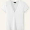 Ultimate Fitted Rib V-Neck Tee