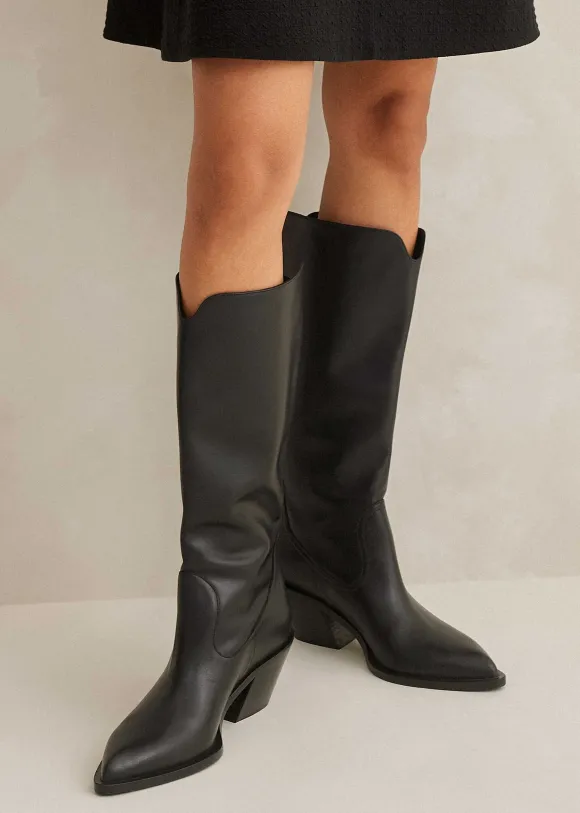 Western Knee High Boot