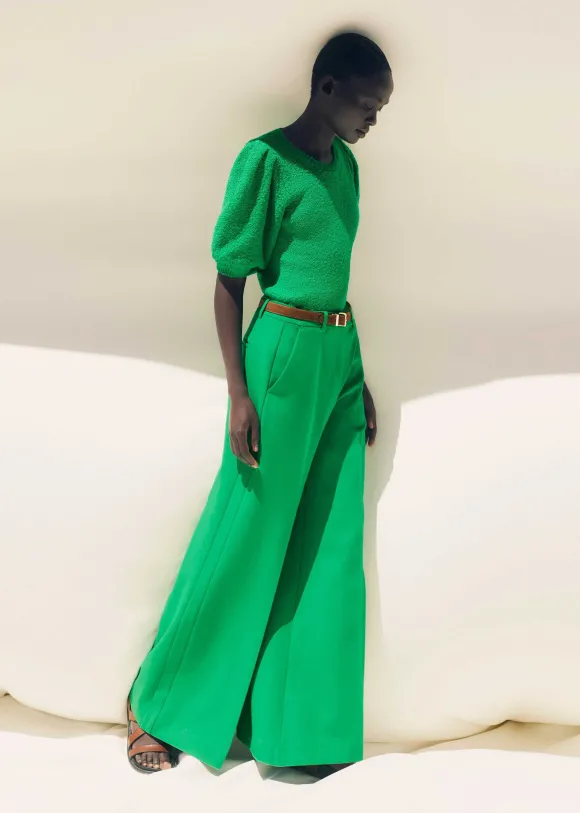 Wide-Leg Trouser