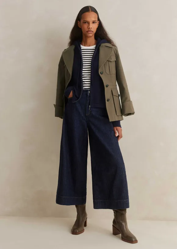 Worn In Culotte Jean