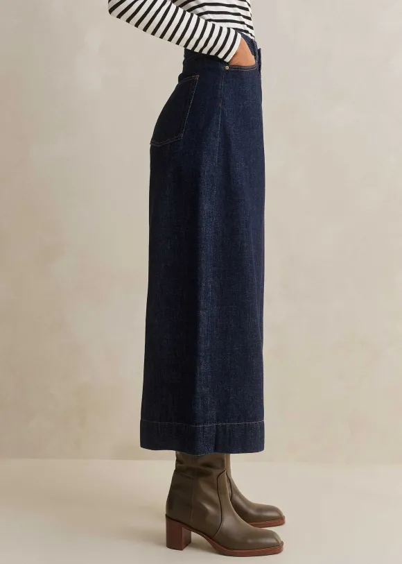 Worn In Culotte Jean
